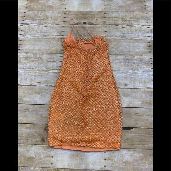 NWOT Oh Polly Drop a Glint mini dress - Picture 4 of 4